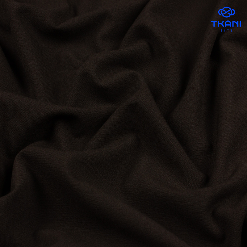 1493. Костюмная поливискоза. Горький шоколад.