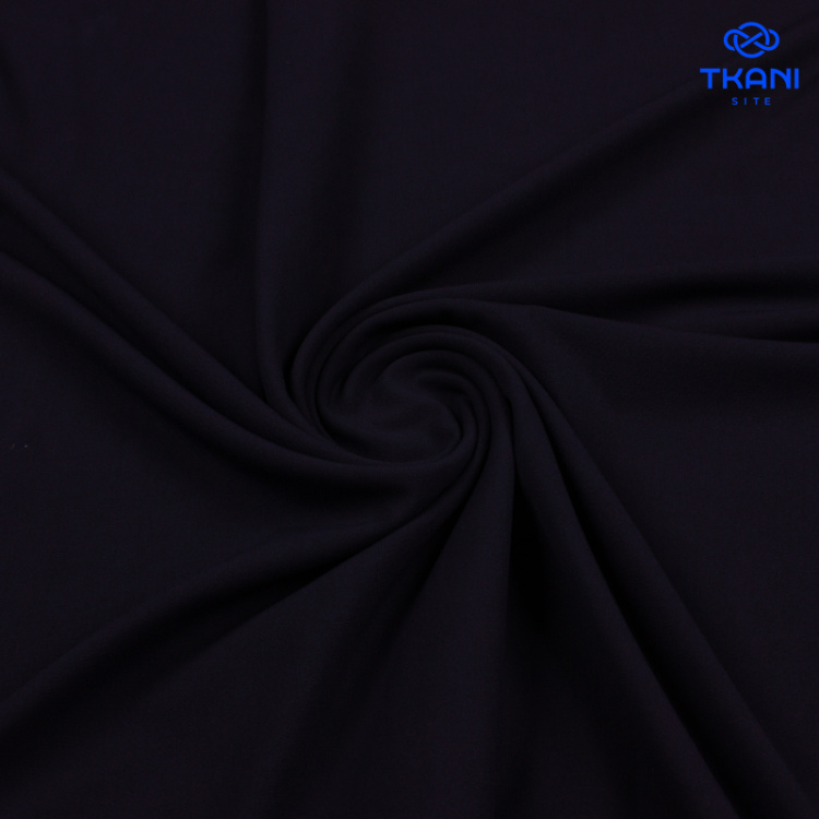 1497. Костюмная поливискоза. Темно-синий.