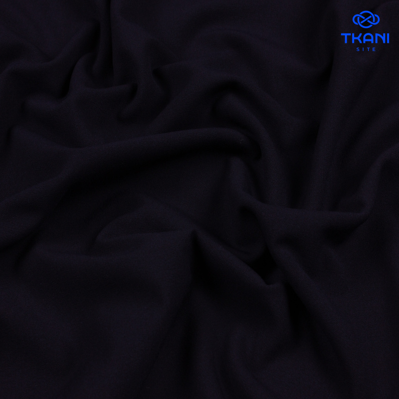 1497. Костюмная поливискоза. Темно-синий.