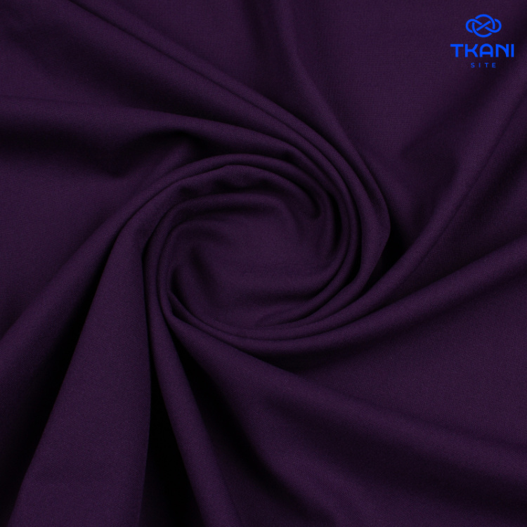 1500. Костюмная поливискоза. Темно-фиолетовый.