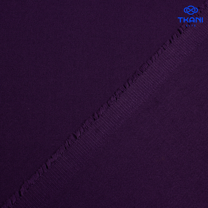 1500. Костюмная поливискоза. Темно-фиолетовый.