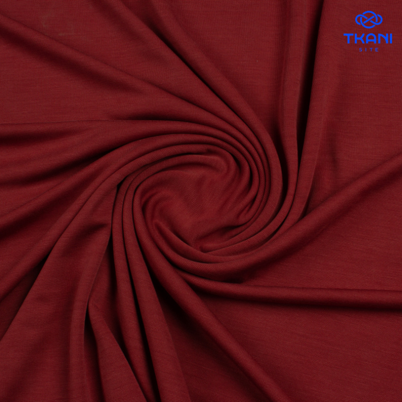 1503. Джерси 48 класс. Тонкий. Паприка. от Tkani.site