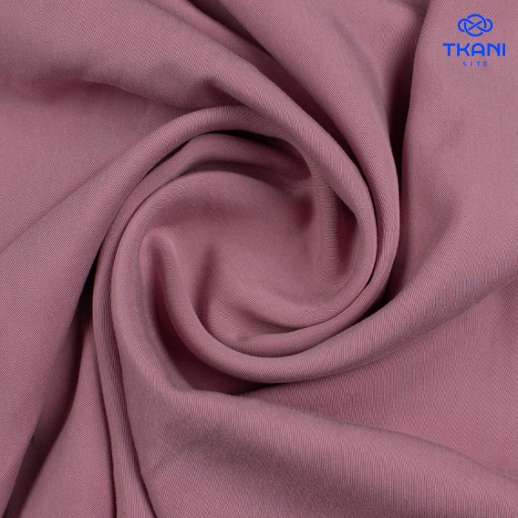 2393. Костюмно-плательная. Хлопок. Розовая пудра