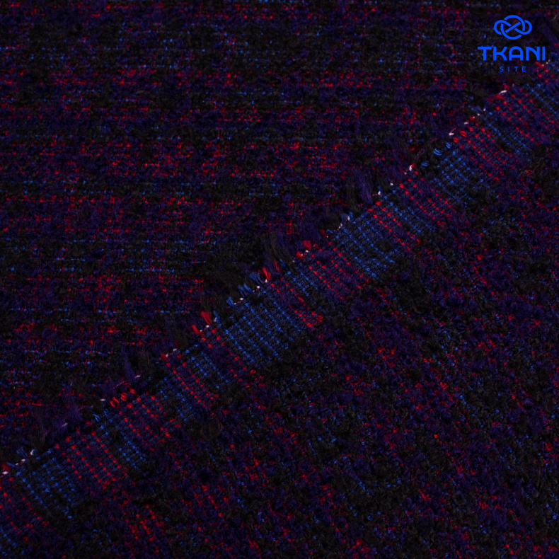 1507. Костюмная. Букле. Шанель. от Tkani.site