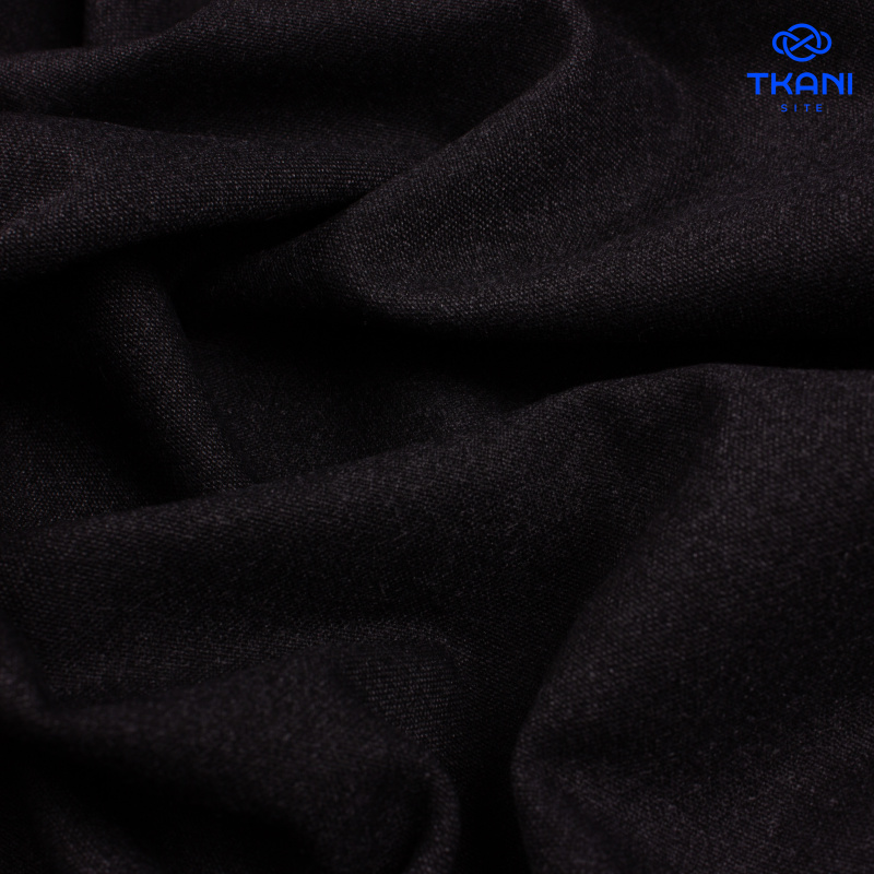 1509. Костюмная поливискоза. Темно-серый.