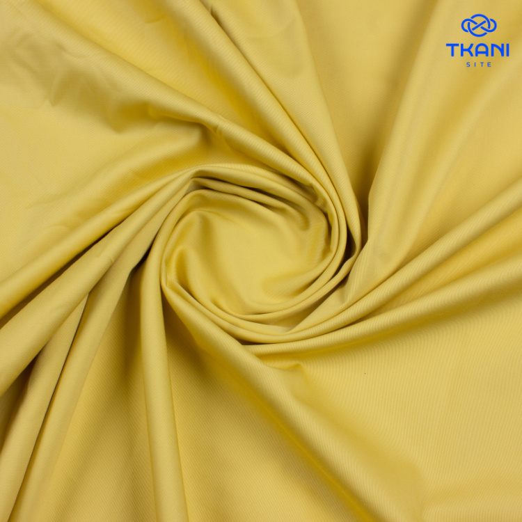 1510. Костюмный хлопок. Люкс. Желтый.