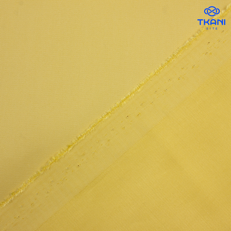 1510. Костюмный хлопок. Люкс. Желтый.