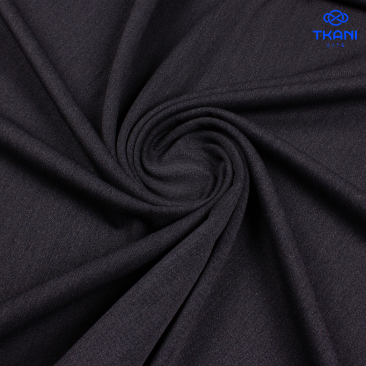 1512. Костюмная поливискоза. Антрацит.