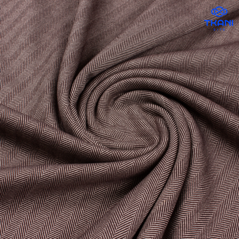 1513. Костюмная поливискоза. В елочку. от Tkani.site