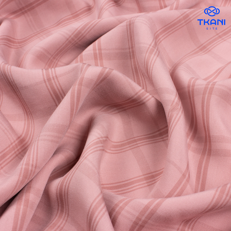 1522. Плательный хлопок. В клетку.