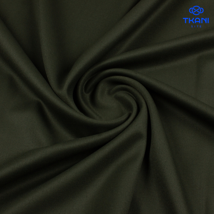 1523. Костюмная поливискоза. Темный лес.