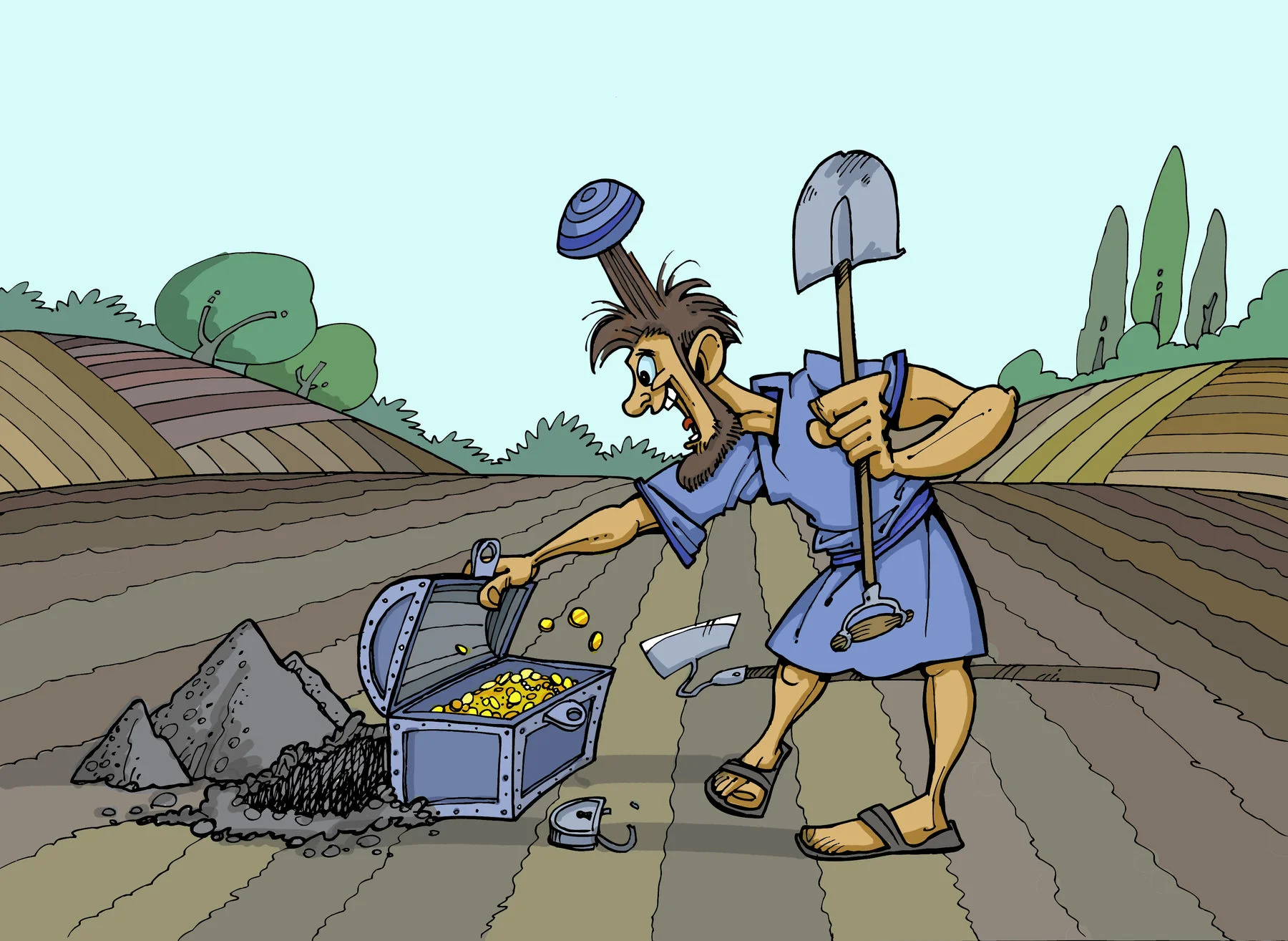 Жил когда-то в христианстве Бог