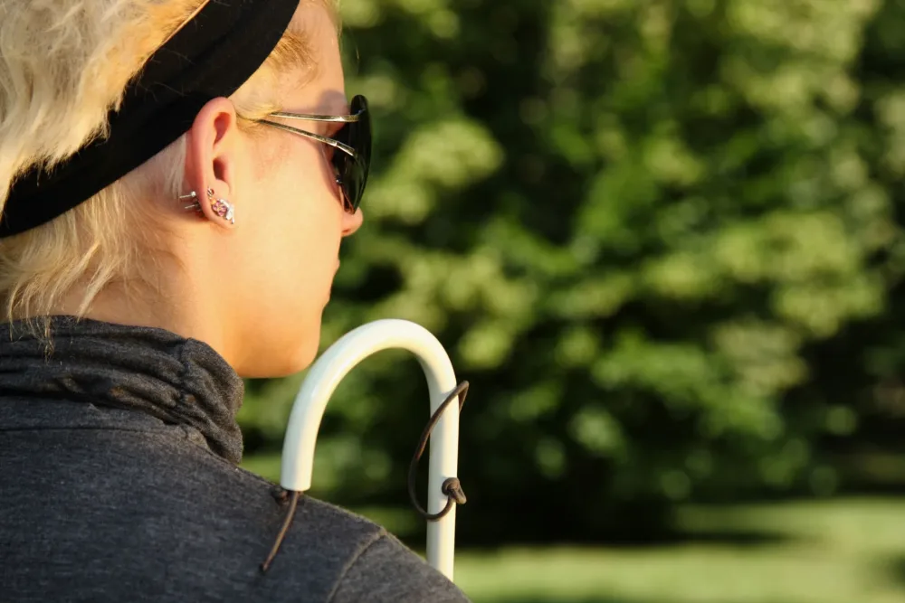 Я потеряла зрение, но не благодарна мужу, что он меня не бросил из-за этого