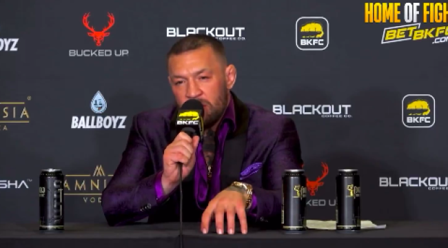 Конор Макгрегор рассказал о встрече с Богом во время терапии травмы