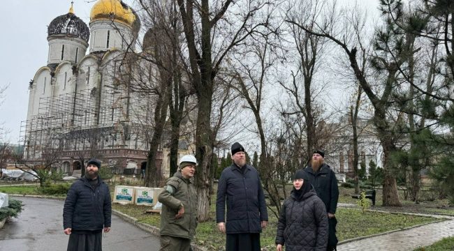 Митрополит Владимир оценил ход восстановления монастырей в зоне боевых действий Донбасса