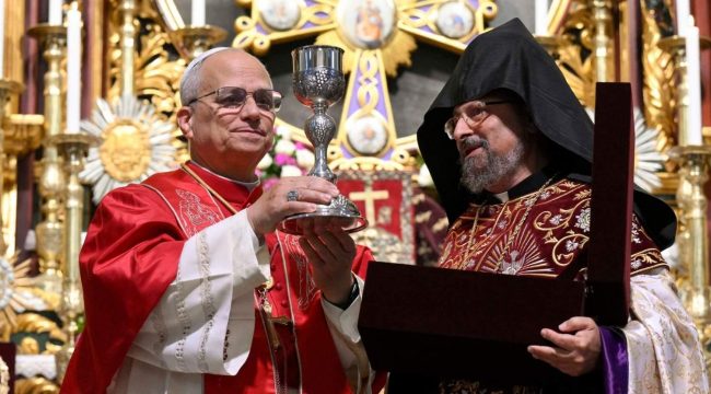 Папа Лев XIV и Армянский Патриарх заявили о стремлении к единству христиан