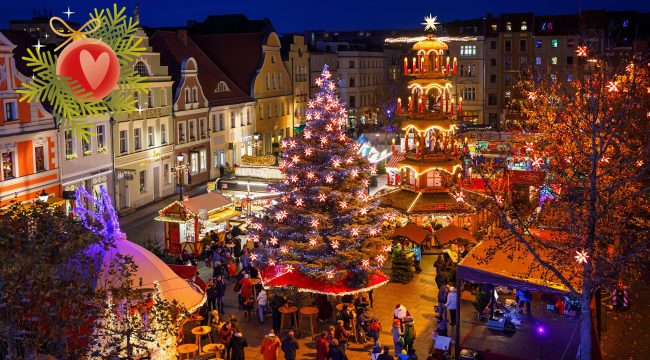 Тысяча звезд ждет нас: В Коттбусе открылся уникальный рождественский базар