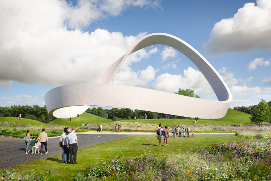 Под Бирмингемом начали строительство крупнейшего христианского памятника Великобритании