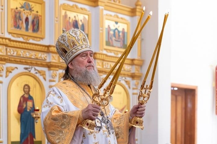 125-летие Михаило-Архангельского храма в Каскелене: митрополит Александр возглавил торжества