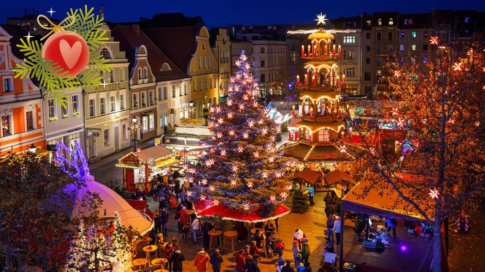 Тысяча звезд ждет нас: В Коттбусе открылся уникальный рождественский базар