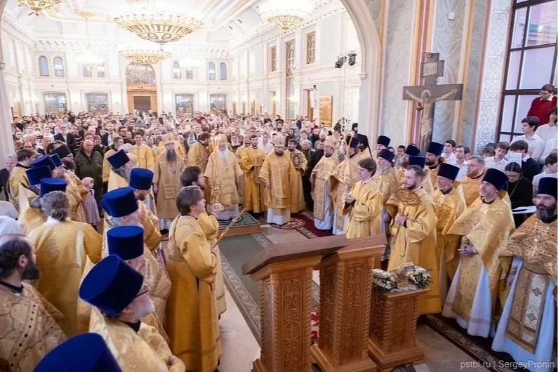 100-летие памяти Патриарха Тихона отметили торжествами в Свято-Тихоновском университете