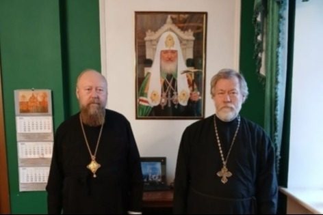 Встреча главы Синодального отдела Михаила Потокина с епископом Скадовским Филаретом — планы по расширению адресной помощи в Скадовске