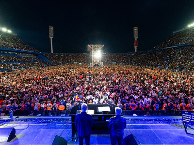 В Аргентине собралось 73 000 человек на фестивале Франклина Грэма