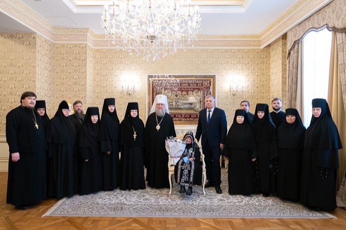 100-летняя схимонахиня из Алма-Аты удостоена ордена Дружбы от президента России