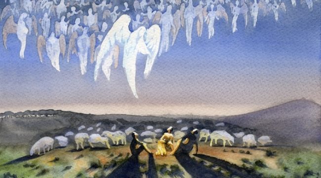 Первая рождественская песня, разрешённая для исполнения в церквях