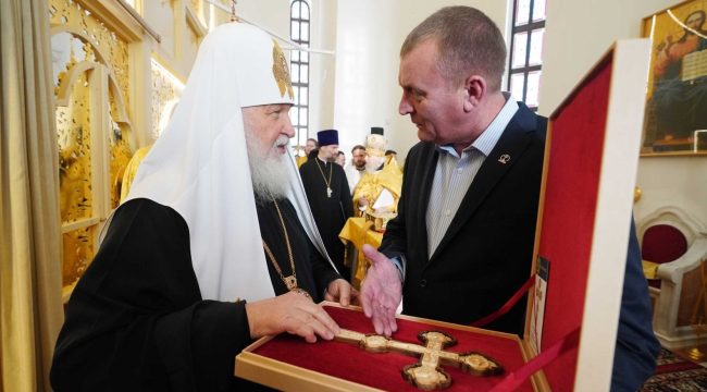 Патриарх Кирилл назвал власть в России «православной впервые с царских времен» и призвал благодарить за это Бога