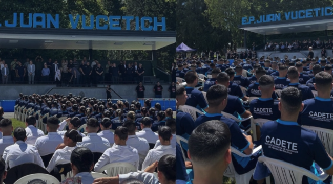 Более 300 полицейских кадетов Буэнос-Айреса приняли крещение в евангельской церемонии