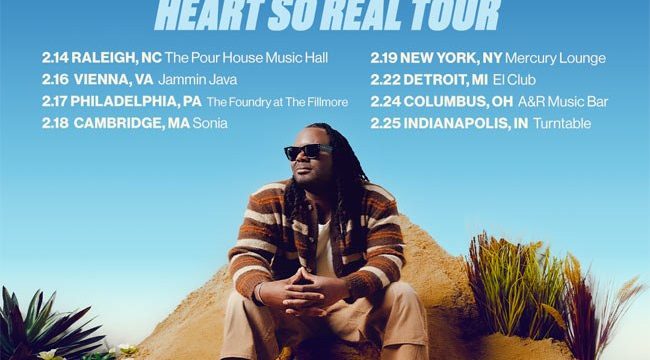 Blessing Offor анонсирует долгожданный сольный тур «Heart So Real» на 2026 год