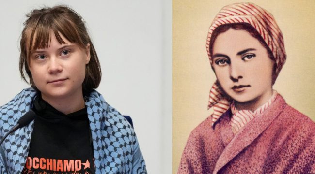 Историк Кристофер Кларк сравнил Грету Тунберг со святой Бернадеттой Субиру