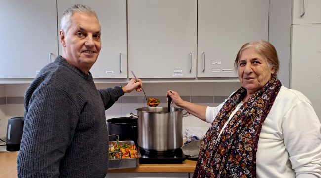 За одним столом: как в немецком районе объединили поколения за обедом