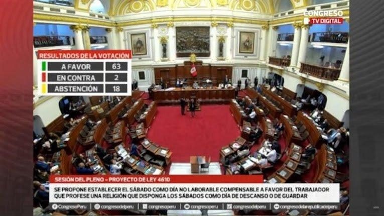 Перу сделало шаг к религиозной свободе: суббота может стать компенсируемым выходным