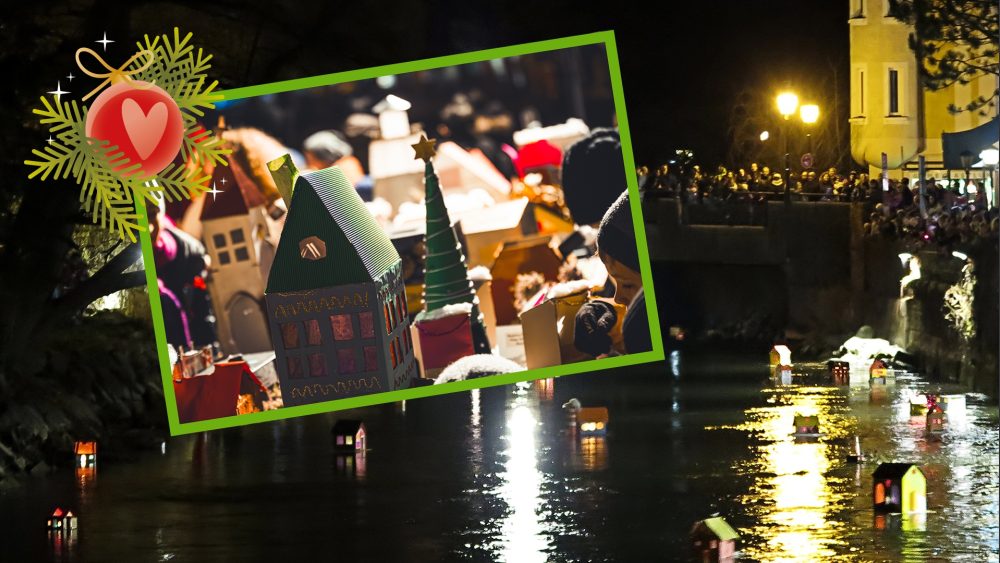 Светлый праздник Луции: как в Баварии отмечают день святой, пуская по реке светящиеся домики