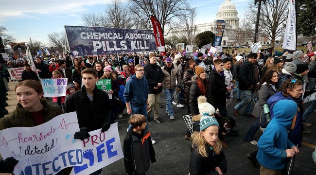 Участники Марша за жизнь хвалят политику Трампа в сфере защиты жизни, но требуют большего для прекращения абортов