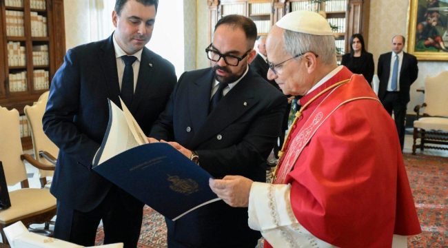 Папа Римский Лев XIV обсудил с лидерами Сан-Марино войну в Украине и межрелигиозный диалог