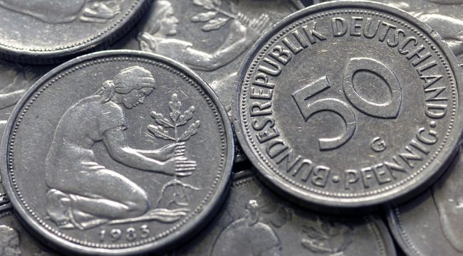 Более 12 миллиардов «спящих» марок всё ещё не обменяны на евро