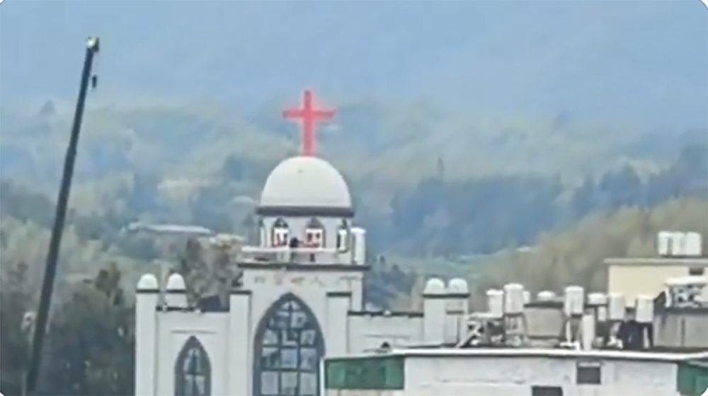 «Разворачивающаяся осада»: Власти Китая стянули силы к церкви в Вэньчжоу