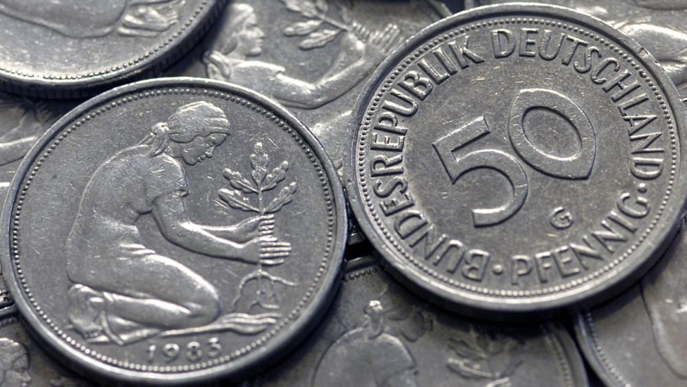 Более 12 миллиардов «спящих» марок всё ещё не обменяны на евро