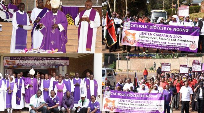 Кенийский епископ призывает к смелости в изменении несправедливых систем на старте диоцезной кампании по Великому посту