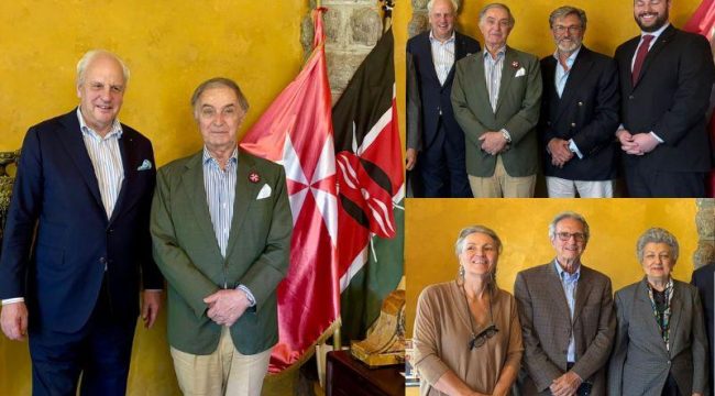 Визит Великого канцлера Мальтийского ордена в Кению: гуманитарные инициативы и дипломатические связи