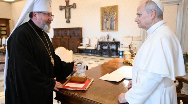 Папа Римский и глава УГКЦ обсудили поддержку Украины и глобальные инициативы Церкви