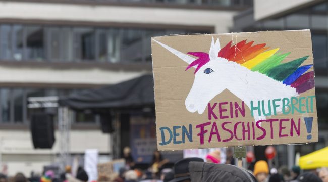 В Страубинге протестуют против экстремистов в городском совете