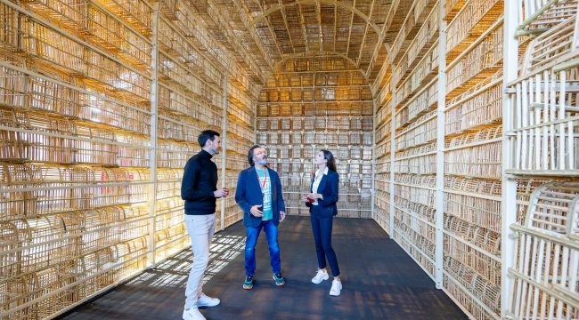 500 клеток: искусственная инсталляция в городской церкви