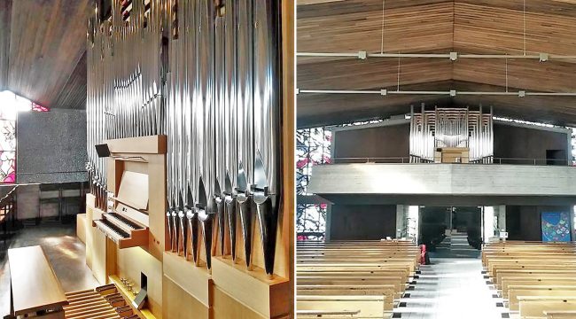 Орган спасает церковь от воровства