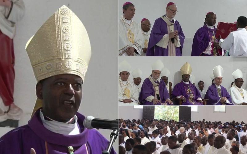 «Я здесь на службе у всех» — новый епископ епархии Чимоё в Мозамбике во время своей инаугурации