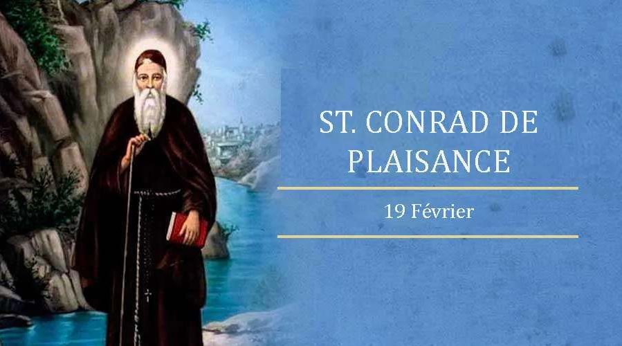 Сегодня, 19 февраля, отмечаем день Святого Конрада Плажанского