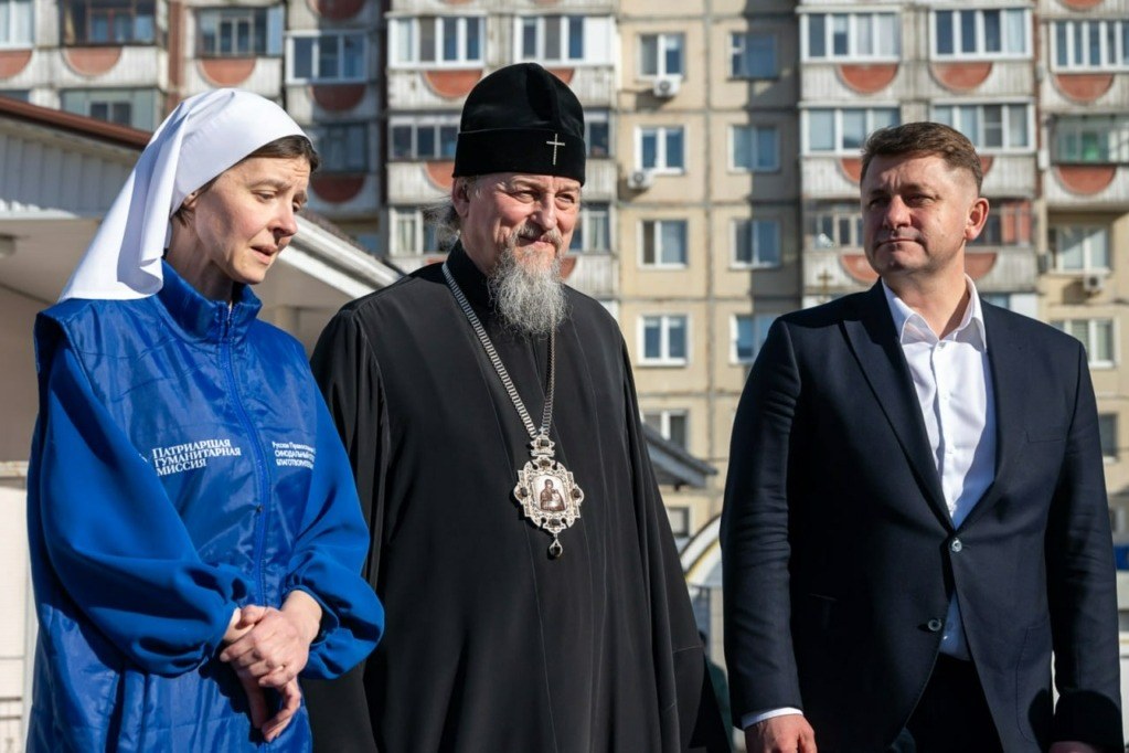 В Белгороде передали гуманитарную помощь от Русской Православной Церкви